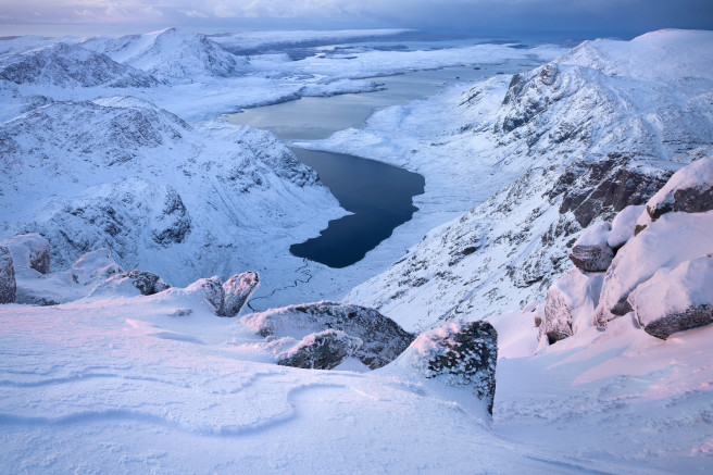 A Mhaighdean Snow View