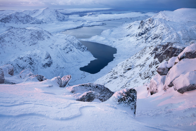 A Mhaighdean Snow View Cmyk