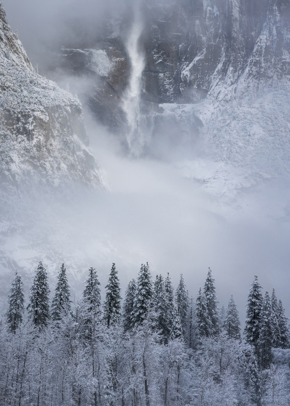 Winter Yosemite Falls