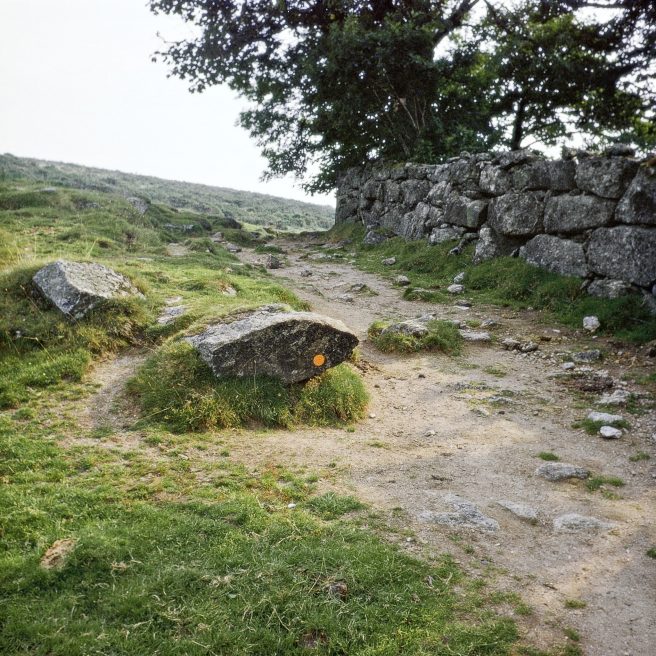 (5) Nancy Holt, Trail Markers, 1969, Printed 2012 (dartmoor, Ramm, Exeter, 2024) © Holt Smithson Foundation, Licensed By Artists Rights Society, New York