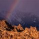 Rainbow Over Alabama Hills, Eastern Sierra