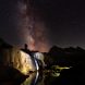 Milky Way Above Moonlight Falls, Inyo National Forest